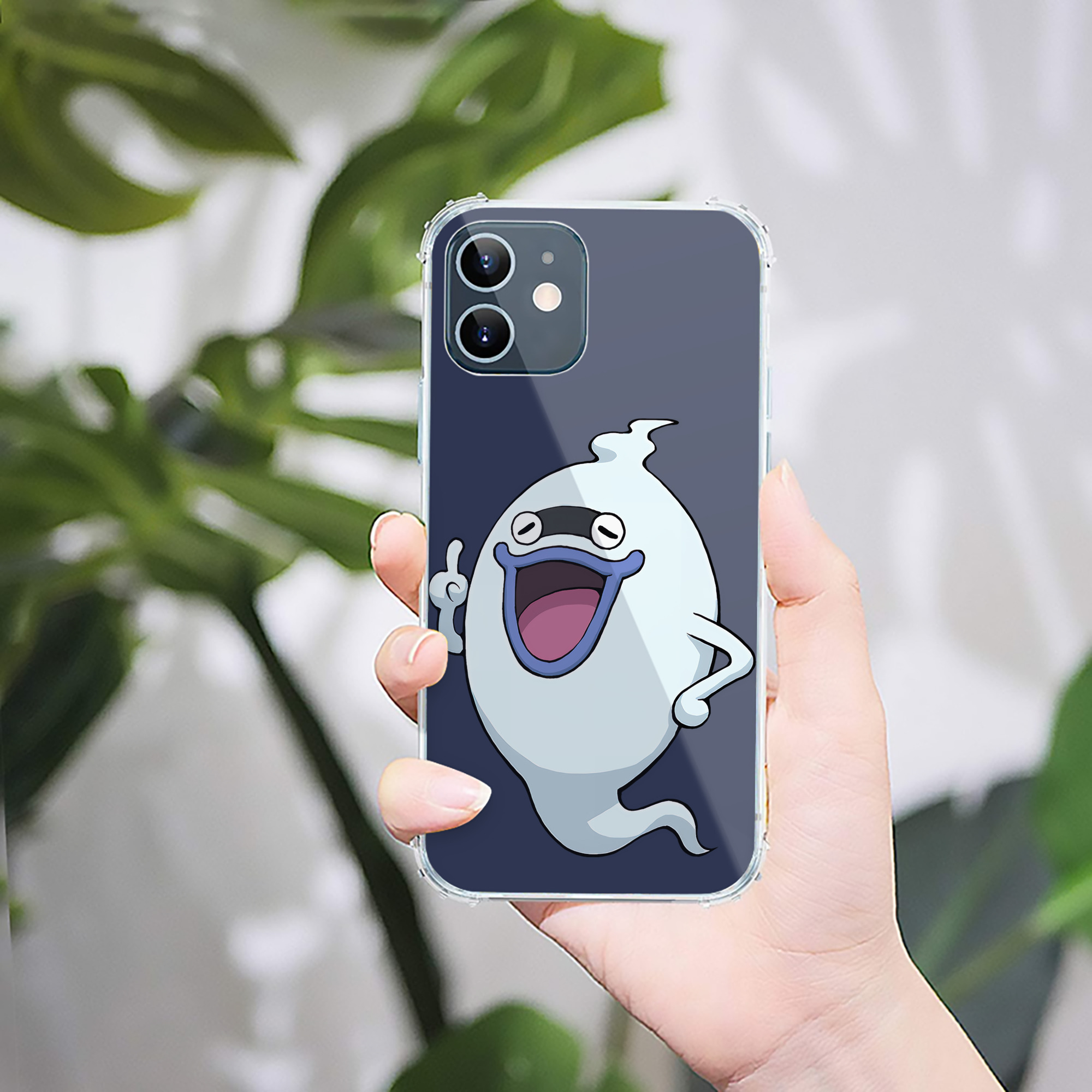 （画像用） 妖怪ウォッチ Yo-kai Watch 【iPhone 12シリーズ対応】透明スマホケース（クリアソフトケース）